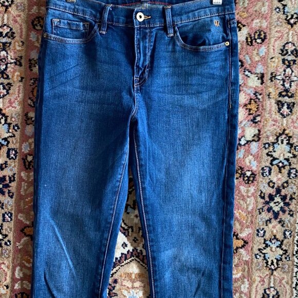 Tommy Hilfiger Women's Jean Greenwich Skinny Size 6 Dark - Picture 11 of 16